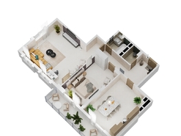 Продается 2-комнатная квартира ЖК Золотой Берег, литер 5, 97.05 м², 16983750 рублей