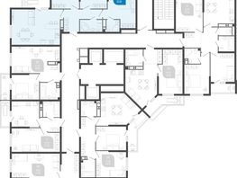 Продается 3-комнатная квартира ЖК Облака-2, блок секция 1-3, 83.4 м², 14292140 рублей