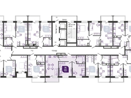 Продается 2-комнатная квартира ЖК Улыбка, литера 2, 55.8 м², 7064280 рублей
