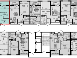 Продается 1-комнатная квартира ЖК Botanica Hills (Ботаника Хилс), лит 1, 37.69 м², 13070000 рублей