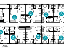 Продается 4-комнатная квартира АО Нескучный сад, корпус 1, 79.5 м², 71709000 рублей