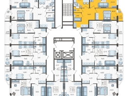 Продается 2-комнатная квартира ЖК Зеленодар, литера 6, 67.2  м², 7961100 рублей
