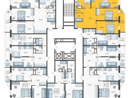 Продается 3-комнатная квартира ЖК Зеленодар, литера 6, 86  м², 10019000 рублей