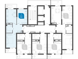 Продается 2-комнатная квартира ЖК Облака-2, блок секция 4-8, 50.7  м², 10417660 рублей