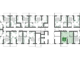 Продается 1-комнатная квартира ЖК Флора, 3 этап литера 5, 38.1  м², 13235860 рублей