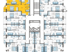 Продается 2-комнатная квартира ЖК Зеленодар, литера 7, 67.2  м², 7874100 рублей