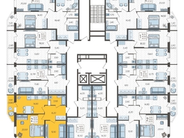 Продается 2-комнатная квартира ЖК Зеленодар, литера 7, 62.5 м², 7722600 рублей