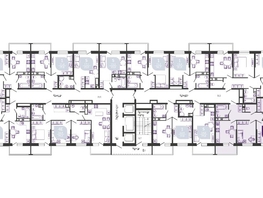 Продается 3-комнатная квартира ЖК Улыбка, литера 1, 63.1 м², 7430060 рублей