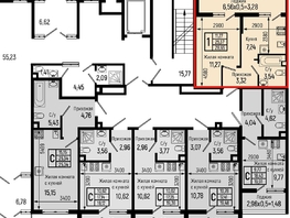 Продается 1-комнатная квартира ЖК Botanica Hills (Ботаника Хилс), лит 2, 28.65 м², 7581000 рублей