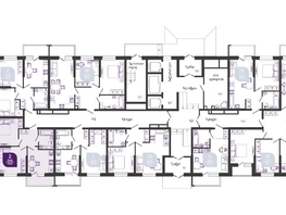 Продается 2-комнатная квартира ЖК Улыбка, литера 2, 45.2  м², 5265900 рублей