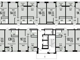 Продается 2-комнатная квартира ЖК Славянка, литера 10, 65.29 м², 8060000 рублей
