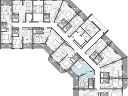 Продается 2-комнатная квартира АО Нескучный сад, корпус 1, 47.5  м², 44778670 рублей
