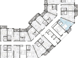 Продается 1-комнатная квартира ЖК Нескучный сад, корпус 2, 30  м², 35762300 рублей