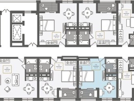 Продается 1-комнатная квартира АО Нескучный сад, корпус 1, 32  м², 31866800 рублей