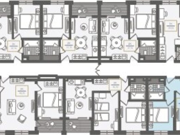 Продается 3-комнатная квартира АО Нескучный сад, корпус 1, 50.5  м², 53235600 рублей