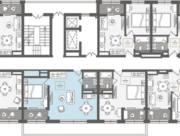 Продается 2-комнатная квартира АО Нескучный сад, корпус 1, 50.1 м², 45261580 рублей