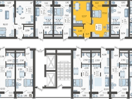 Продается 1-комнатная квартира ЖК Кислород, корпус 13, 38.1  м², 15941800 рублей
