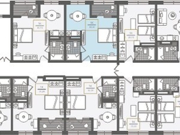 Продается 1-комнатная квартира АО Нескучный сад, корпус 1, 35.4  м², 41407000 рублей