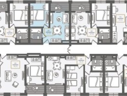 Продается 2-комнатная квартира АО Нескучный сад, корпус 1, 38.2  м², 45057780 рублей