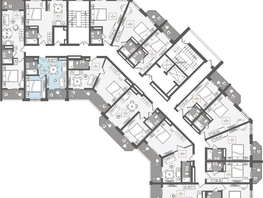 Продается Апартамент АО Greenmont (Гринмонт), корпус 1, 34.2  м&sup2;, 34723760 рублей