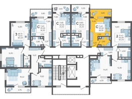 Продается Студия ЖК Горный квартал, литера 4, 26.3 м², 9823050 рублей