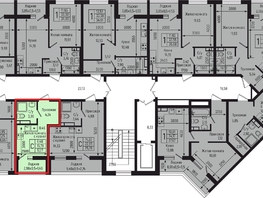 Продается Студия ЖК Ботаника Хилс, лит 3, 17.27  м&sup2;, 5871800 рублей