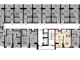 Продается 1-комнатная квартира ЖК Ботаника Хилс, лит 4, 33.3  м&sup2;, 10256400 рублей