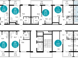 Продается 2-комнатная квартира ЖК Лестория, дом 4, 41.9  м&sup2;, 19958917 рублей