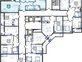 Продается 3-комнатная квартира ЖК Облака-3, дом 1, 79.6  м&sup2;, 14255803 рублей