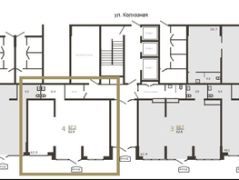 Продается Офис ЖК Все Свои ВИП, литера 3, 67.3  м&sup2;, 28939000 рублей