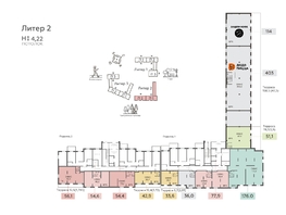 Продается Офис ЖК Теплые края, литер 2, 289.4  м&sup2;, 86820000 рублей