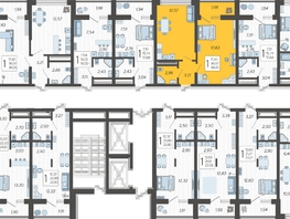 Продается 1-комнатная квартира ЖК Кислород, корпус 8, 38.05  м&sup2;, 14461200 рублей