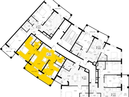 Продается 2-комнатная квартира ЖК Кипарис, литер 8, 60.9  м&sup2;, 18574500 рублей