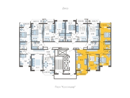 Продается 3-комнатная квартира ЖК Ural (Урал), 79.14  м&sup2;, 8135550 рублей