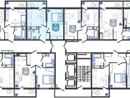 Продается 1-комнатная квартира ЖК Облака-3, дом 1, 35.1  м&sup2;, 8298658 рублей