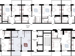 Продается 1-комнатная квартира ЖК Отражение, 2 очередь литера 3, 40.4  м&sup2;, 5810691 рублей