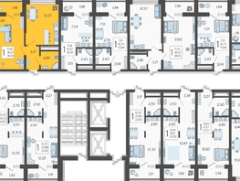 Продается 1-комнатная квартира ЖК Кислород, корпус 8, 38.05  м&sup2;, 14802200 рублей
