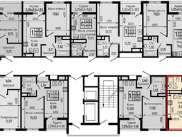 Продается 1-комнатная квартира ЖК Ботаника Хилс, лит 1, 31.41  м&sup2;, 9965000 рублей