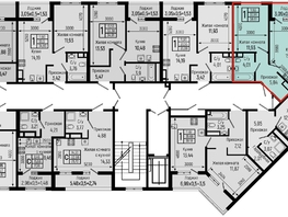 Продается 1-комнатная квартира ЖК Ботаника Хилс, лит 1, 38.61  м&sup2;, 11692000 рублей