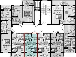 Продается Студия ЖК Ботаника Хилс, лит 1, 17.37  м&sup2;, 6904000 рублей