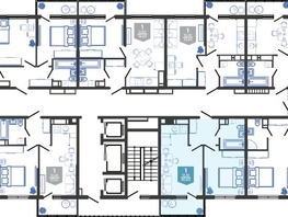 Продается 1-комнатная квартира ЖК Облака-3, дом 1, 40.4  м&sup2;, 8968921 рублей