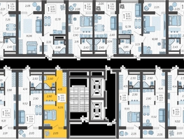 Продается Студия ЖК Кислород, корпус 3, 23.15  м&sup2;, 7726200 рублей