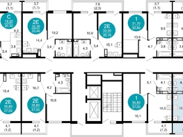 Продается 2-комнатная квартира ЖК Лестория, дом 4, 44.4  м&sup2;, 18880098 рублей