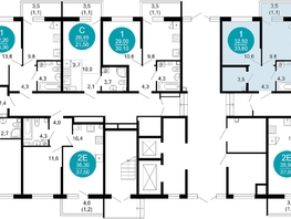 Продается 1-комнатная квартира ЖК Флора, 4 этап, 33.8  м&sup2;, 12495558 рублей