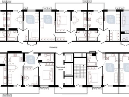 Продается 3-комнатная квартира ЖК Отражение, 2 очередь литера 4, 81.6  м&sup2;, 9671000 рублей