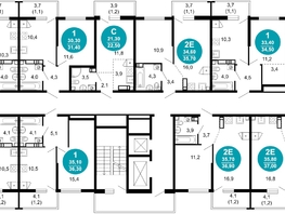 Продается 2-комнатная квартира ЖК Лестория, дом 2, 56.6  м&sup2;, 23847999 рублей