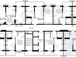 Продается 3-комнатная квартира ЖК Отражение, 2 очередь литера 4, 75.2  м&sup2;, 8989867 рублей