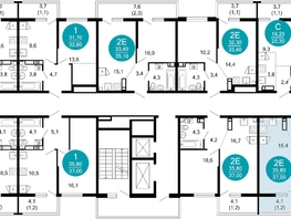 Продается 1-комнатная квартира ЖК Лестория, дом 4, 37  м&sup2;, 16033769 рублей