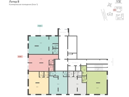 Продается Офис ЖК Теплые края, литер 8, 63.26  м&sup2;, 10754200 рублей