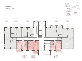 Продается Офис ЖК Теплые края, литер 8, 58.69  м&sup2;, 10564200 рублей